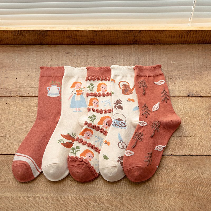 Comfortable Retro Socks for Women