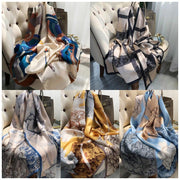 Long Silk Scarf for Women - Dual-Use Shawl