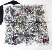Silky Flower Scarf