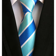 Executive Jacquard Stripe Tie for Men and Women