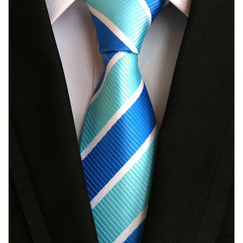 Executive Jacquard Stripe Tie for Men and Women
