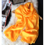 Add a Pop of Color with this Soft Silk Scarf