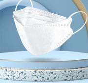 Protective 3D KN95 Face Masks, 4-Layer Folding Dust Masks