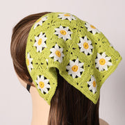 Geometric Triangle Scarf for Women