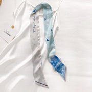 National Style Long Scarf for Women - Elegant Cat Decoration