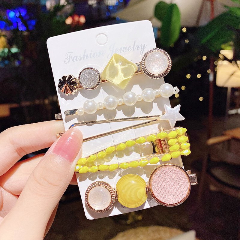 Pearl Hairpin Clips