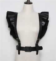 Punk Rock Style Faux Leather Belt Strap for Women