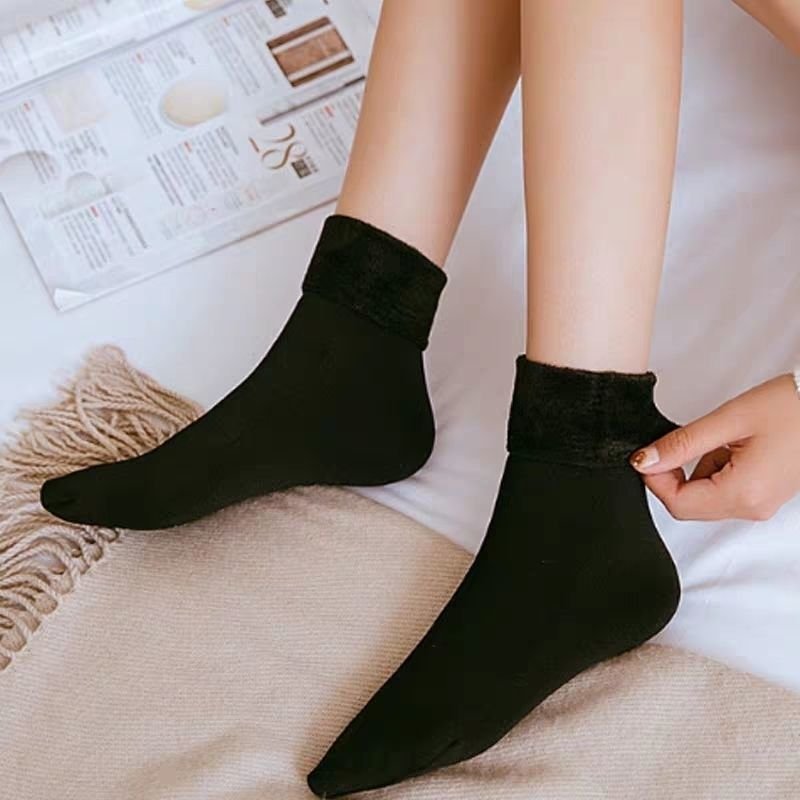 Women's Velvet Snow Socks, Warm & Thick