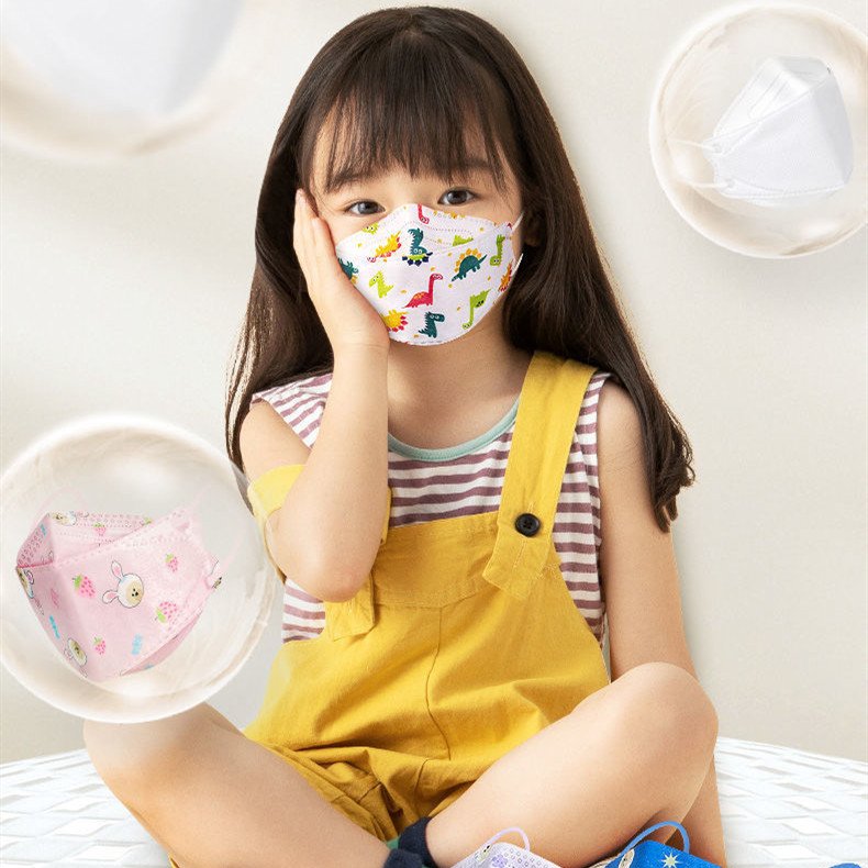 Child KF94 Cartoon Face Mask Fish Shape Protection for Kids