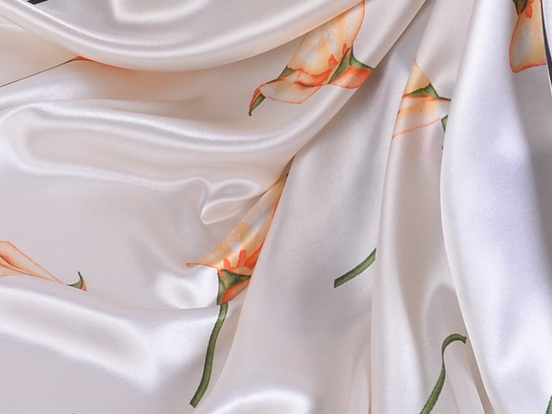 Floral Silk Scarf