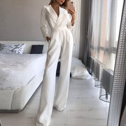 New Spring Solid Color Jumpsuit for Women, Slim Bodysuit Style