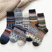Thick & Cozy National Style Wool Socks for Women