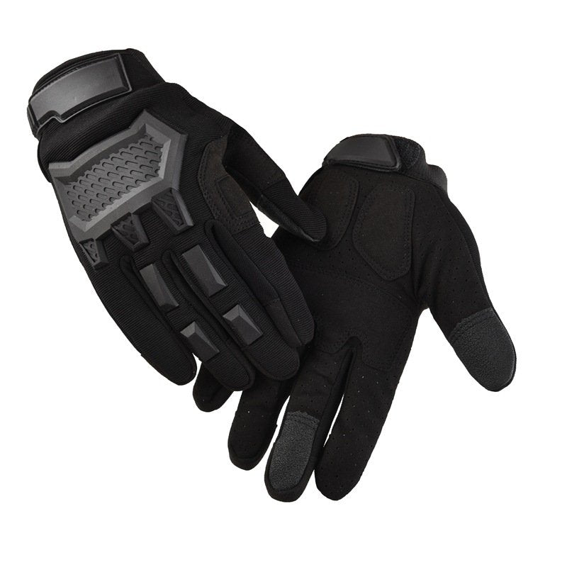 Tactical Motorcycle Gloves for Men and Women - Black Hawk Design