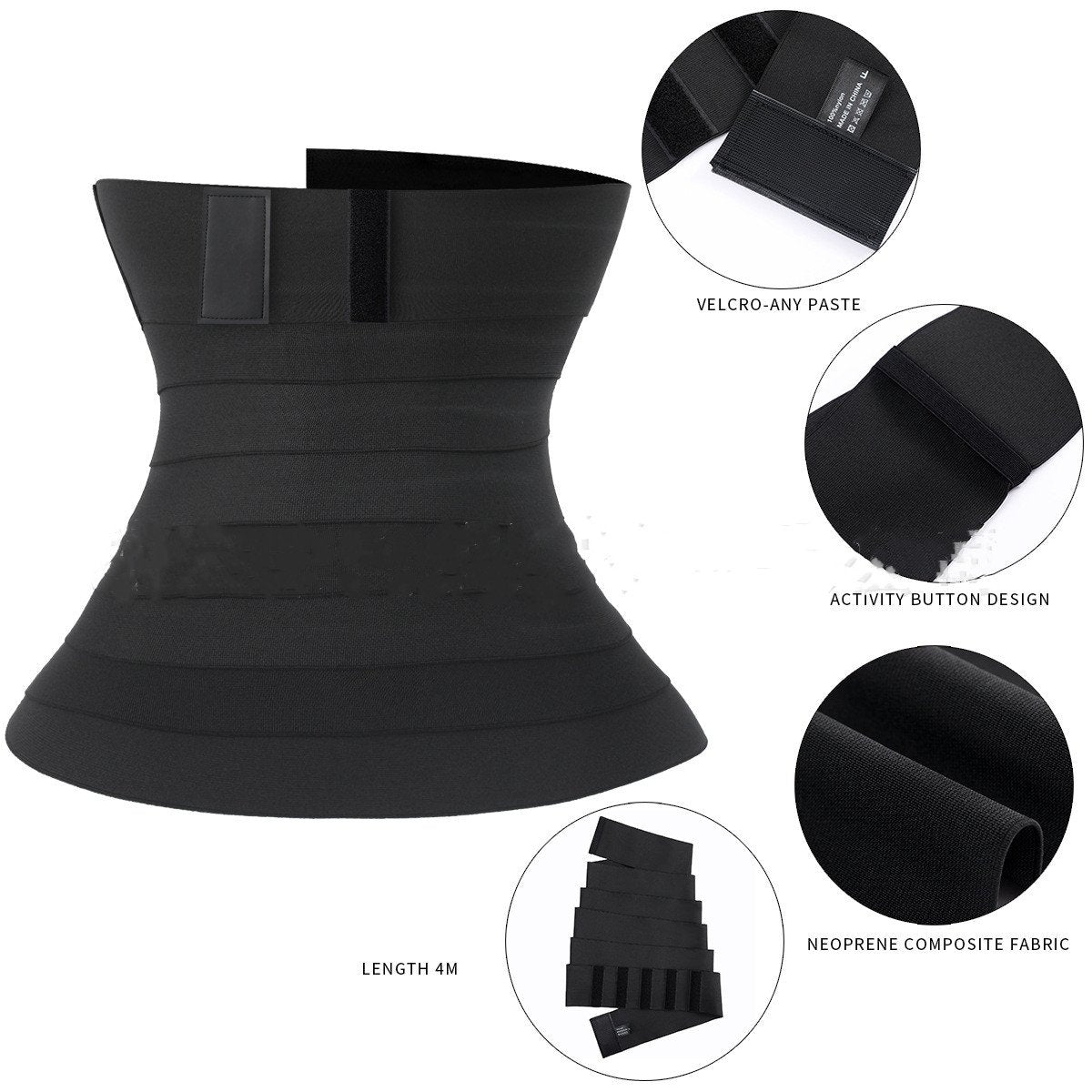 Adjustable Waistband Abdomen Belt for Women