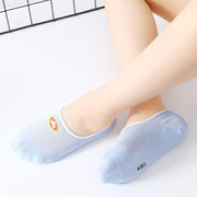 Fun Cartoon Boat Socks for Women