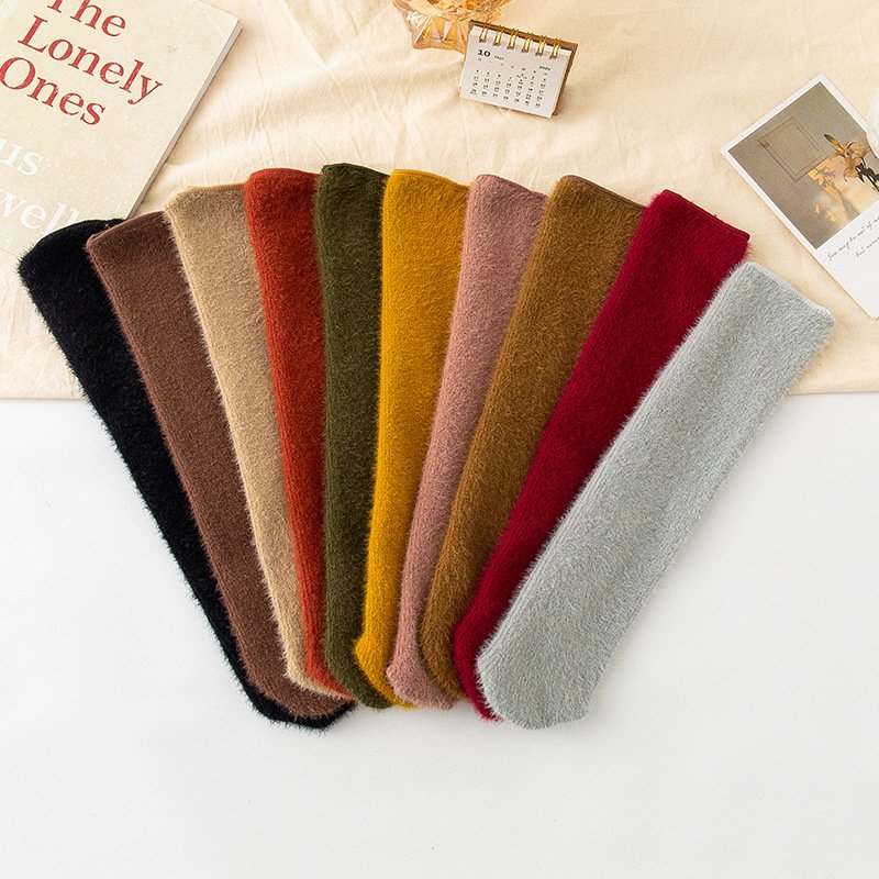 Warm Velvet Snow Socks for Women