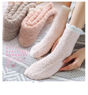 Warm Velvet Floor Socks for Winter