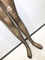 Sexy Fishnet Socks for Women - Black & Skin Tone