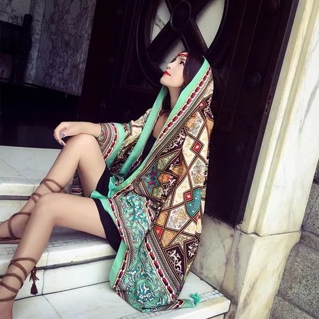 Chic Beach Shawl