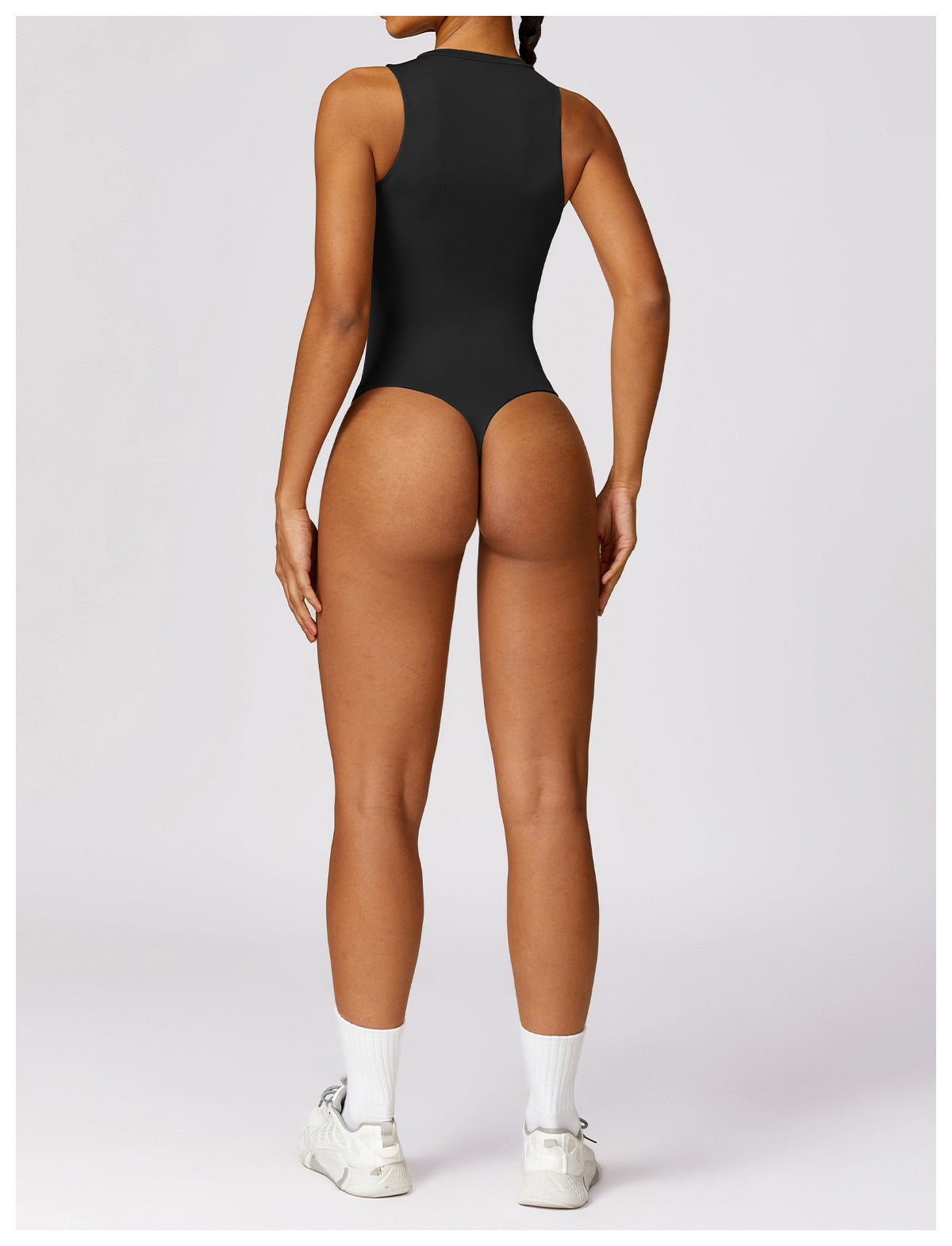 Nude Feel Tight Yoga Jumpsuit Bottoming Slimming