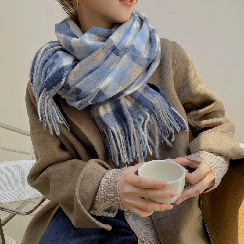 Warm Imitation Cashmere Scarf for Women