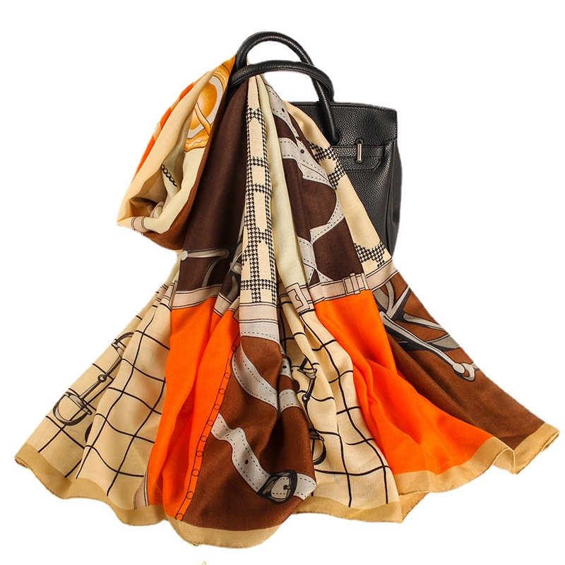 Cozy Mid-Length Scarf for Women and Men