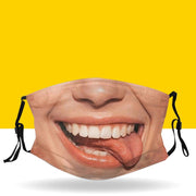 3D Face Mask with Hanging Ear
