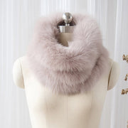 Warm Fox Fur Scarf