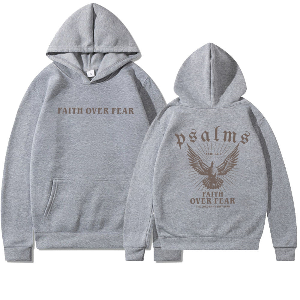 Faith & Fashion: Scripture Pattern Girly Hoodie