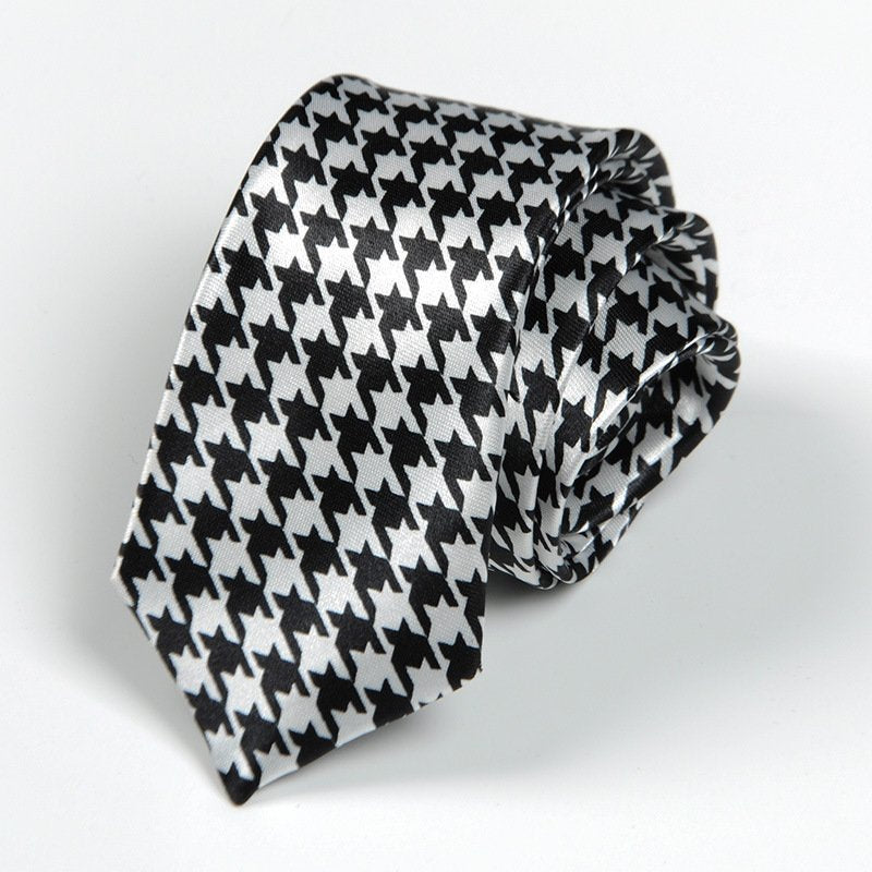 Unisex Polyester Striped Tie for Men and Women