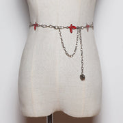 Metal Waist Chain Women's Thin Belt