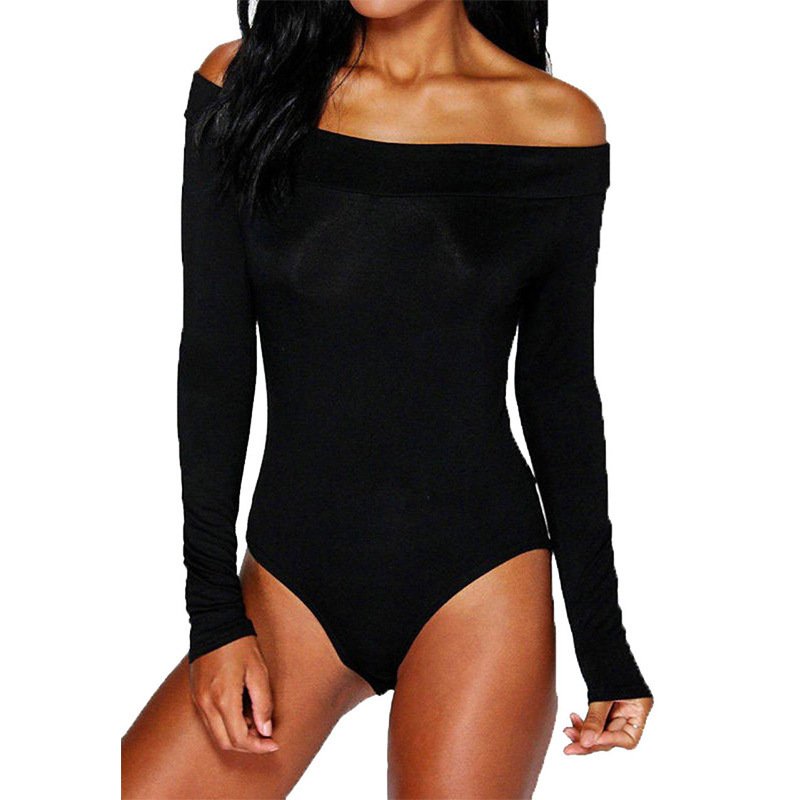 Autumn Off Shoulder Bodysuit Top