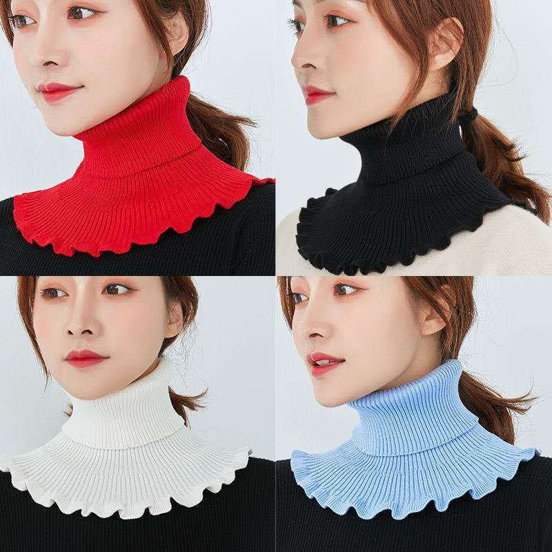 Mid-Length Wool Scarf for Women, Keep Warm and Stylish
