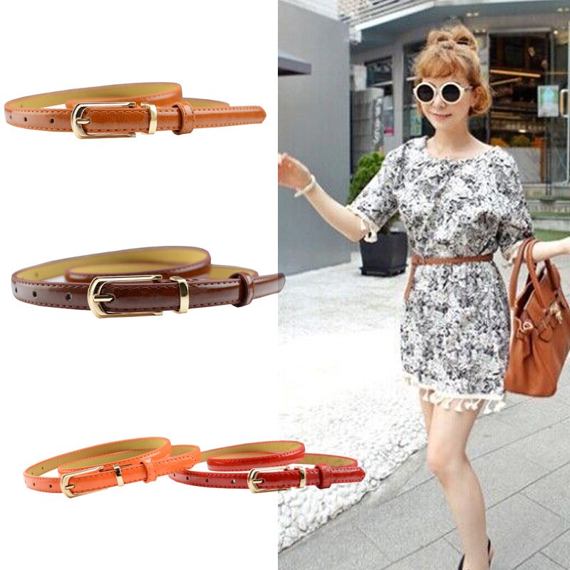 Colorful Pin Buckle Belt