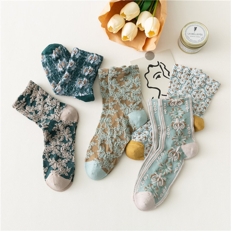 Green Palace Autumn Winter Socks for Women