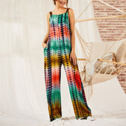 Gradient Color Loose Women's Jumpsuit