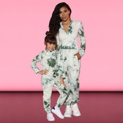 Cozy Tie-dye Parent-Child Sweater Set