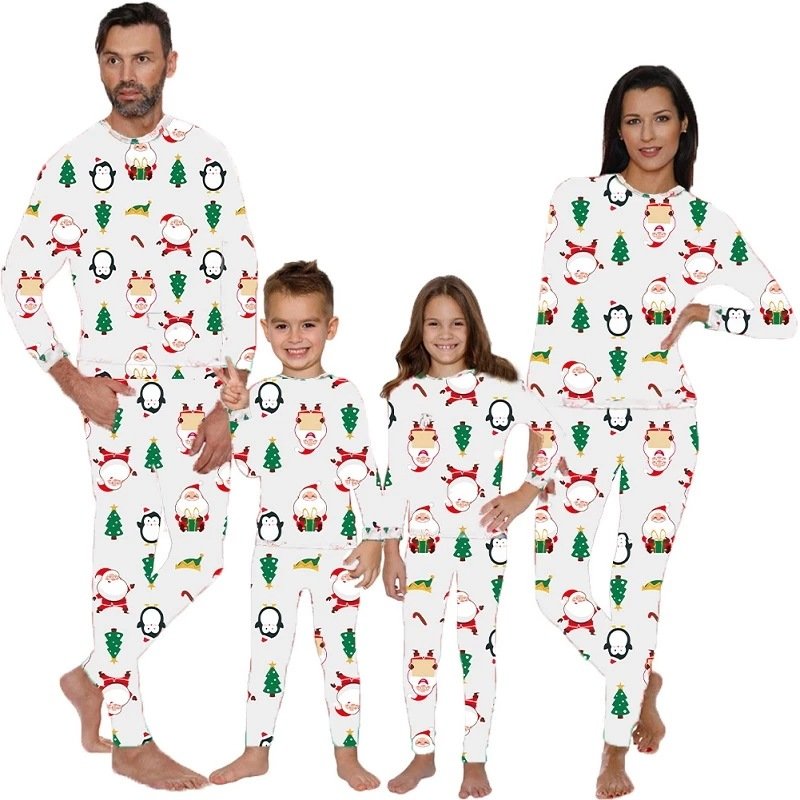 Cozy Santa Claus Family Suit Set