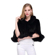Luxury Temperament Fox Fur Shawl for Women