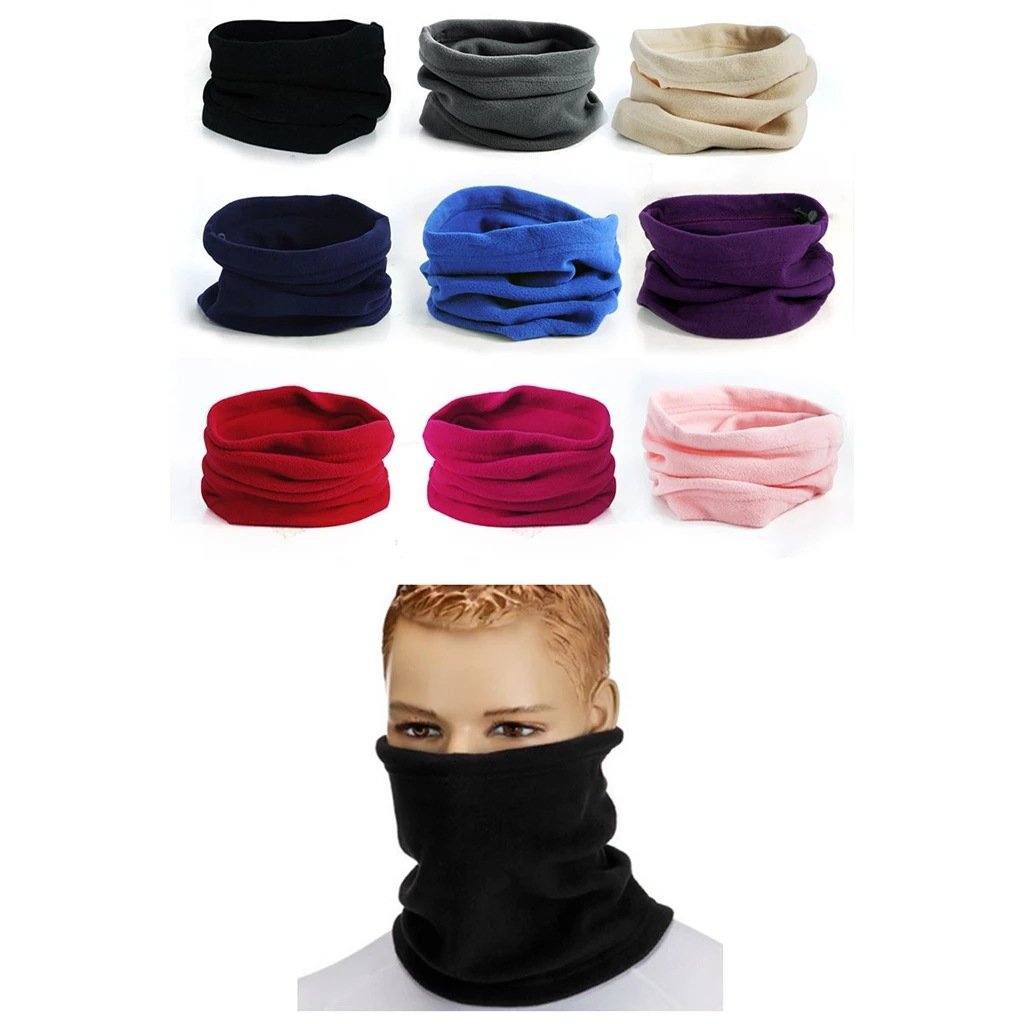 Warm Winter Riding Scarf, Multifunctional Fleece