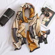 Warm Wild Check Pattern Long Scarf for Women