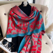 Stay Warm in Style with Soft Imitation Cashmere Shawl Scarf