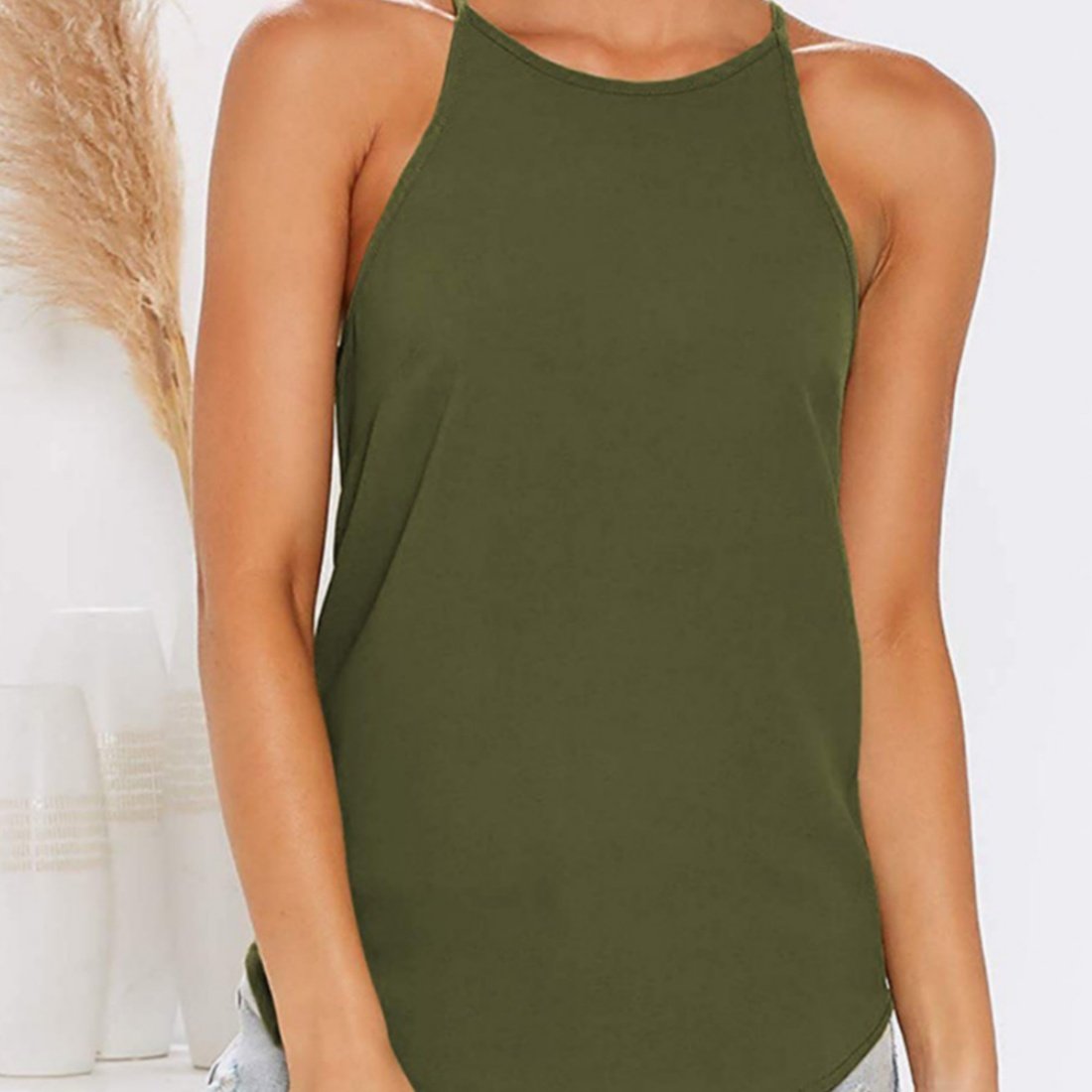 Sexy Solid Color Camisole for Women