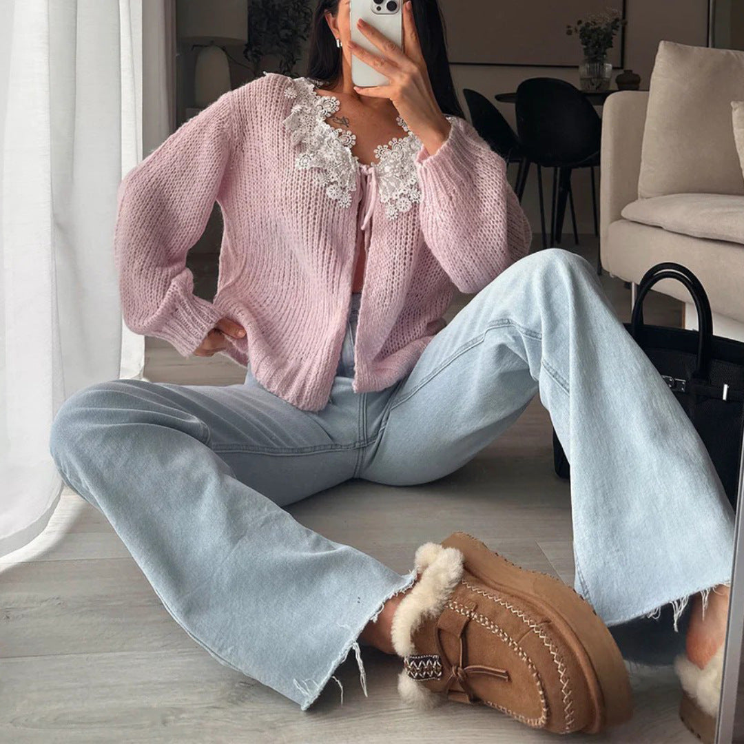 Fashionable Casual Cardigan Sweater Coat