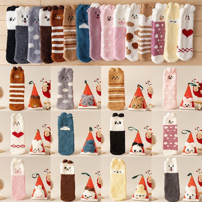 Cozy Cartoon Socks for Women