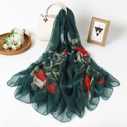 Soft Silk Scarf for Women - All-Season Fashion