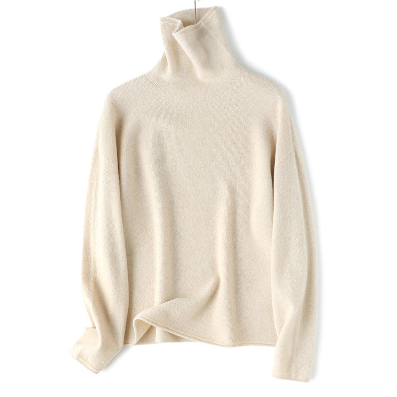 Seamless All-in-one Cashmere Knit Sweater in Dopamine Hues