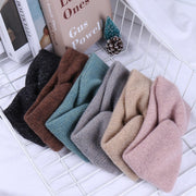 Wide Cross Woven Headband for Women