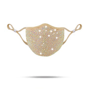 Fashion Black Dust Mask with Rhinestones