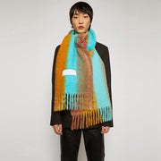 Warm Gradient Shawl